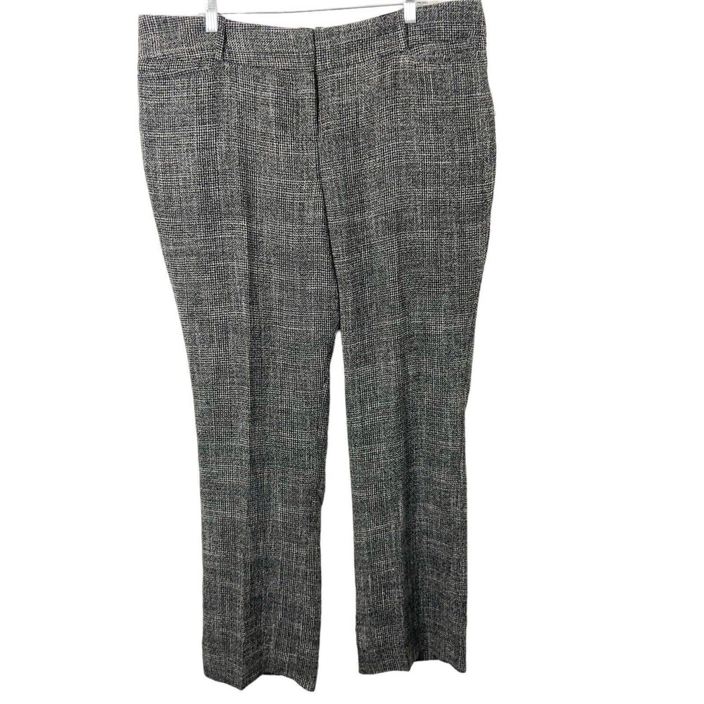 The Limited NWT Women's The Drew Fit Black and White Bootcut Pants Size 18